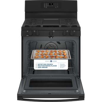 GE JGB735DPBB 30 Inch Black Gas Convection Freestanding Range — thumbnail 13