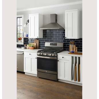 GE JGB735DPBB 30 Inch Black Gas Convection Freestanding Range — thumbnail 15