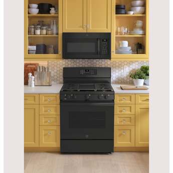 GE JGB735DPBB 30 Inch Black Gas Convection Freestanding Range — thumbnail 16