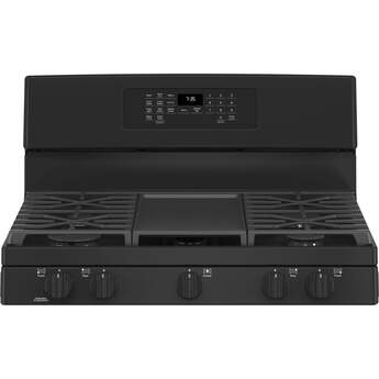 GE JGB735DPBB 30 Inch Black Gas Convection Freestanding Range — thumbnail 7