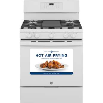 GE JGB735DPWW 30 Inch White Gas Convection Freestanding Range — thumbnail 10