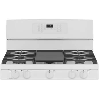 GE JGB735DPWW 30 Inch White Gas Convection Freestanding Range — thumbnail 14