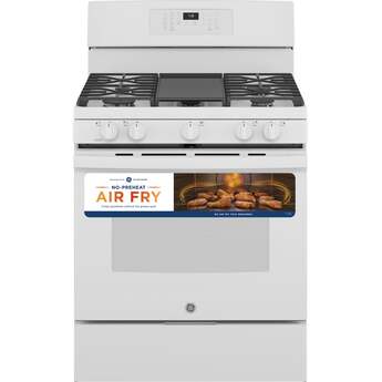 GE JGB735DPWW 30 Inch White Gas Convection Freestanding Range — thumbnail 17