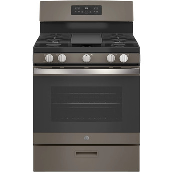 GE 30" Slate Gas Sealed Burner Range