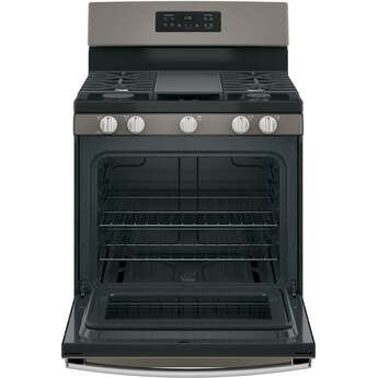 GE 30" Slate Gas Sealed Burner Range — thumbnail 16