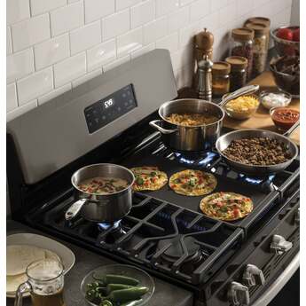 GE 30" Slate Gas Sealed Burner Range — thumbnail 22