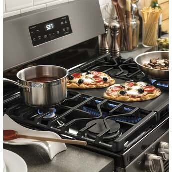 GE 30" Slate Gas Sealed Burner Range — thumbnail 23