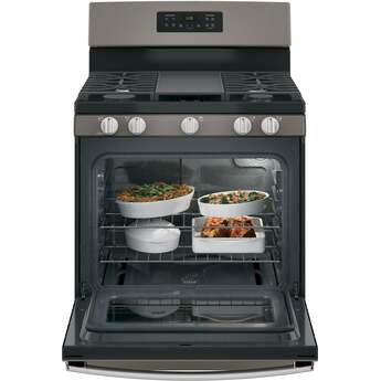 GE 30" Slate Gas Sealed Burner Range — thumbnail 33