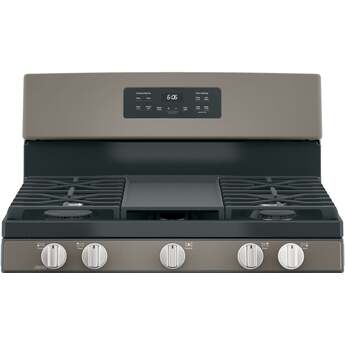 GE 30" Slate Gas Sealed Burner Range — thumbnail 5