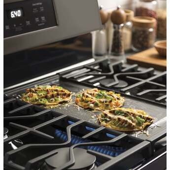 GE 30" Slate Gas Sealed Burner Range — thumbnail 8
