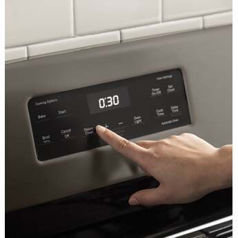 GE 30" Slate Gas Sealed Burner Range — thumbnail 9
