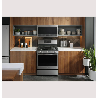 GE Profile PGB935BPTS 30 Inch Fingerprint Resistant Black Stainless Steel Gas Convection Freestanding Range — thumbnail 12