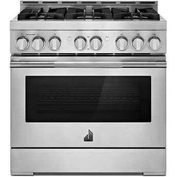 Jenn Air Jenn-Air JGRP436HL RISE Series 36 Inch Stainless Steel Gas Convection Freestandi — thumbnail 15
