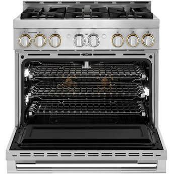 Jenn Air Jenn-Air JGRP436HL RISE Series 36 Inch Stainless Steel Gas Convection Freestandi — thumbnail 16