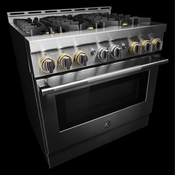 Jenn Air Jenn-Air JGRP436HL RISE Series 36 Inch Stainless Steel Gas Convection Freestandi — thumbnail 7