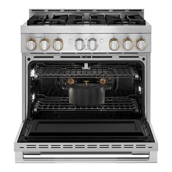 Jenn Air Jenn-Air JGRP436HL RISE Series 36 Inch Stainless Steel Gas Convection Freestandi — thumbnail 9