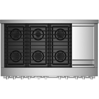 Jenn Air Jenn-Air JGRP548HM Noir Series 48 Inch Stainless Steel Gas Convection Double Ove — thumbnail 12