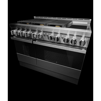 Jenn Air Jenn-Air JGRP548HM Noir Series 48 Inch Stainless Steel Gas Convection Double Ove — thumbnail 14