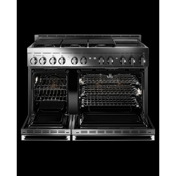 Jenn Air Jenn-Air JGRP548HM Noir Series 48 Inch Stainless Steel Gas Convection Double Ove — thumbnail 28