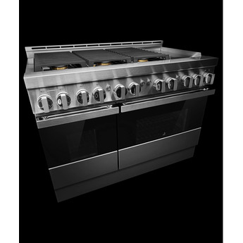 Jenn Air Jenn-Air JGRP548HM Noir Series 48 Inch Stainless Steel Gas Convection Double Ove — thumbnail 8