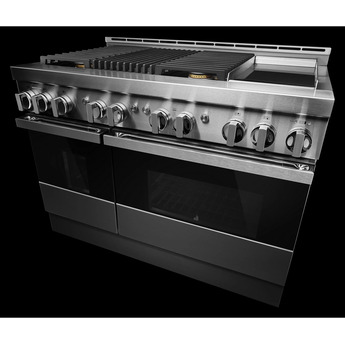 Jenn Air Jenn-Air JGRP748HM Noir Series 48 Inch Stainless Steel Gas Convection Double Ove — thumbnail 11