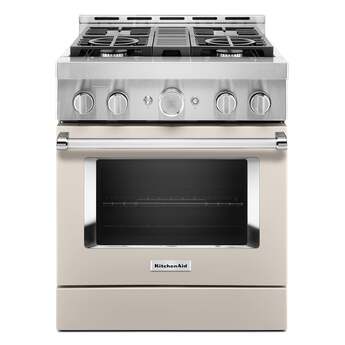 Kitchen Aid KitchenAid 30" 4.1 cu. ft. Milkshake Commercial-Style Natural Gas Sealed Burner