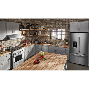 Kitchen Aid KitchenAid 30" 4.1 cu. ft. Stainless Steel Commercial-Style Natural Gas Sealed B — thumbnail 10