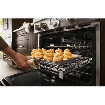 Kitchen Aid KitchenAid 30" 4.1 cu. ft. Stainless Steel Commercial-Style Natural Gas Sealed B — thumbnail 25