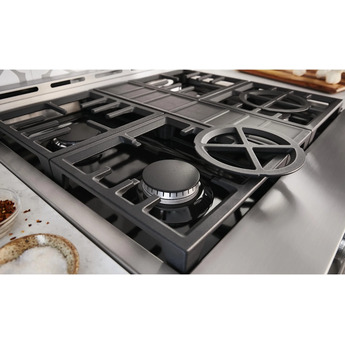Kitchen Aid KitchenAid 30" 4.1 cu. ft. Stainless Steel Commercial-Style Natural Gas Sealed B — thumbnail 7