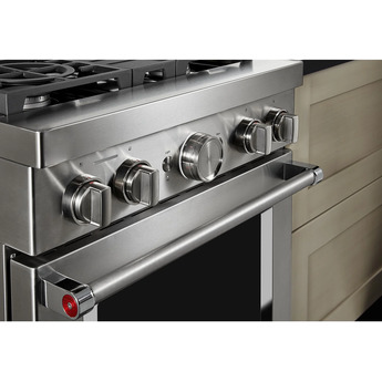 Kitchen Aid KitchenAid 30" 4.1 cu. ft. Stainless Steel Commercial-Style Natural Gas Sealed B — thumbnail 8
