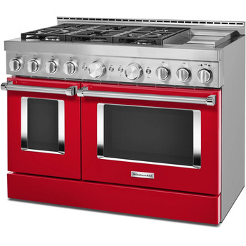 Kitchen Aid KFGC558JPA 48 Inch Gas Freestanding Range — thumbnail 16