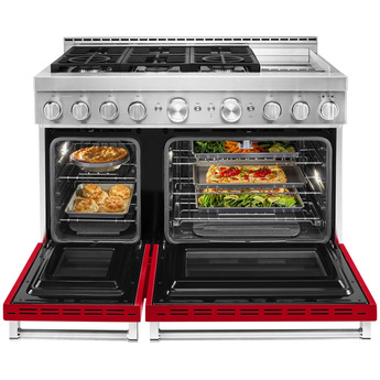 Kitchen Aid KFGC558JPA 48 Inch Gas Freestanding Range — thumbnail 22