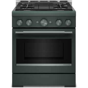 KitchenAid 30-Inch 4 Burner Commercial-Style Gas Range with No Preheat Air Fry Mode: Juniper — thumbnail 6