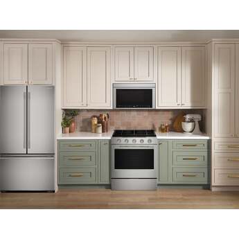 KitchenAid 5.0 Cu. Ft. Smart Slide-in Gas Range with Convection Cooking Modes: Stainless Steel — thumbnail 4