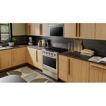 KitchenAid 5.0 Cu. Ft. Smart Slide-in Gas Range with Convection Cooking Modes: Stainless Steel — thumbnail 6