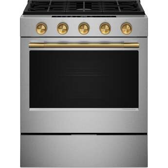 KitchenAid 5.0 Cu. Ft. Smart Slide-in Gas Range with Convection Cooking Modes and 2-in-1 Burner: Stainless Steel — thumbnail 21