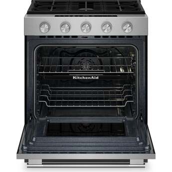 KitchenAid 5.0 Cu. Ft. Smart Slide-in Gas Range with Convection Cooking Modes and 2-in-1 Burner: Stainless Steel — thumbnail 23