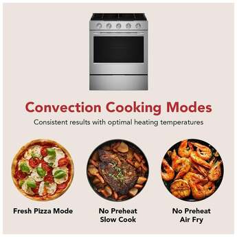 KitchenAid 5.0 Cu. Ft. Smart Slide-in Gas Range with Convection Cooking Modes and 2-in-1 Burner: Stainless Steel — thumbnail 30