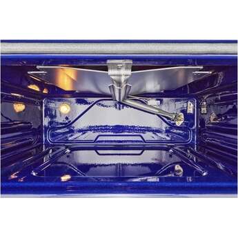 LG 30 Inch Double Gas Oven Range with 5 Sealed Burners, 6.9 cu. ft. Total Capacity, ProBake Convection, Air Fry, Delay Bake, EasyClean, SmoothTouch® Glass Controls, UltraHeat Power Element, and ENERGY STAR® Certified: Stainless Steel — thumbnail 8
