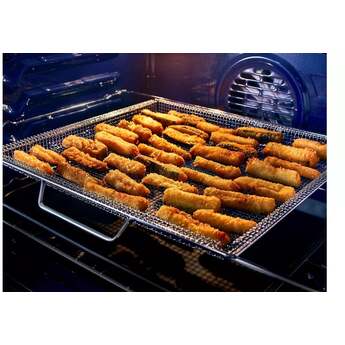 LG 30" Fingerprint Resistant Black Stainless Steel Natural Gas ThinQ InstaView Sealed Burner Range with Air Fry - Convection — thumbnail 11