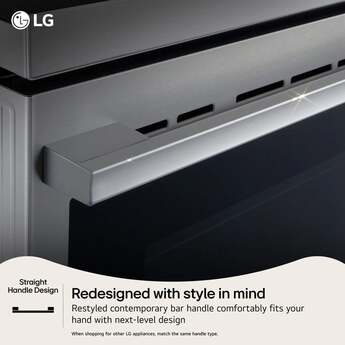 LG 30 Inch Smart Freestanding Smart Gas Range with 5 Sealed Burners, 6.3 Cu. Ft. Capacity, UltraHeat™ 20K BTU Burner, ProBake Convection®, Air Fry, EasyClean® + Self Clean, Storage Drawer, and Sabbath Mode: Black Stainless Steel — thumbnail 11
