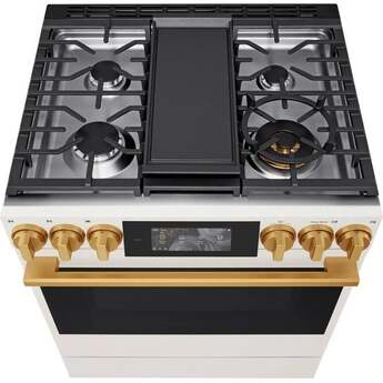LG Signature Series 30 Inch 6.3 Cu. Ft. Smart Gas Slide-In Range With Inverter Probake Convection, Air Fry, Air Sous Vide, And Flex Control Knobs: Essence White — thumbnail 18
