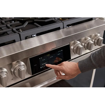 LG Signature Series 30 Inch 6.3 Cu. Ft. Smart Gas Slide-In Range With Inverter Probake Convection, Air Fry, Air Sous Vide, And Flex Control Knobs: Stainless Steel — thumbnail 4