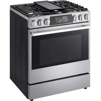 LG Signature Series 30 Inch 6.3 Cu. Ft. Smart Gas Slide-In Range With Inverter Probake Convection, Air Fry, Air Sous Vide, And Flex Control Knobs: Stainless Steel — thumbnail 5