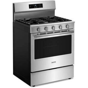 Maytag 30 Inch. 5.0 Cu. Ft. Gas Range With Steam Clean: Stainless Steel — thumbnail 21