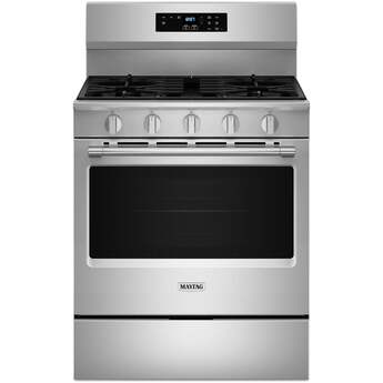 Maytag 30 Inch. 5.0 Cu. Ft. Gas Range With Steam Clean: Stainless Steel — thumbnail 28