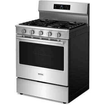 Maytag 30 Inch. 5.0 Cu. Ft. Gas Range With Steam Clean: Stainless Steel — thumbnail 32