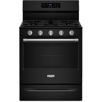 Maytag 30 Inch, 5.3 Cu. Ft. Gas Range With No Preheat Air Fry and Air Baking: Black — thumbnail 12