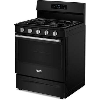 Maytag 30 Inch, 5.3 Cu. Ft. Gas Range With No Preheat Air Fry and Air Baking: Black — thumbnail 14