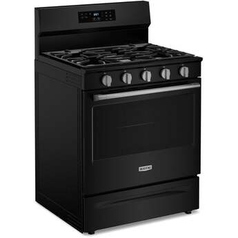 Maytag 30 Inch, 5.3 Cu. Ft. Gas Range With No Preheat Air Fry and Air Baking: Black — thumbnail 21